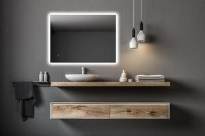 Amirro Ambiente Zrcadlo 100 x 70 cm s LED podsvícením s dotykovým senzorem, 410-975