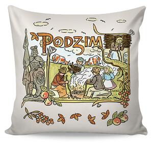 Povlak Lada Zeměklíč - Podzim Bavlna deluxe digitál 40/40