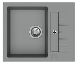 StrongSinks S3 Dřez granit Vardar 615, šedý