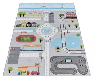 Dětský koberec Play 2902 grey (Varianta: 100 x 150 cm)
