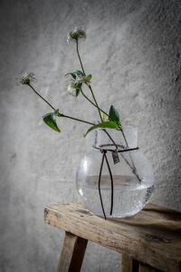 ERNST Skleněná váza Bubble - 10 cm EF456