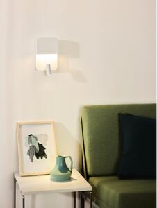 LUCIDE BOXER Wall Light LED 5W+3W+ USB White, nástěnné svítidlo
