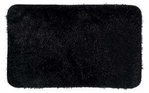 TAPISO Plyšová koupelnová předložka BEST - černá Rozměr koberce: 50x80 cm