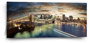 Sablio Obraz Brooklynský most - 110x50 cm