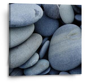 Obraz SABLIO - Černé kameny 50x50 cm