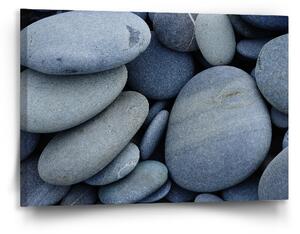 Sablio Obraz Černé kameny - 90x60 cm