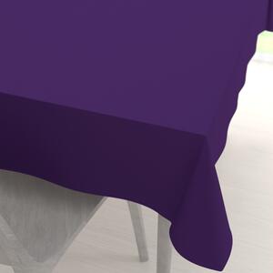 Biante Dekorační obdélníkový ubrus Rongo RG-082 Tmavě fialový 50x100 cm