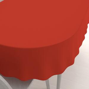 Biante Dekorační oválný ubrus Rongo RG-088 Cihlově červený 50x100 cm
