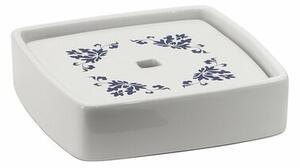 GEDY CX1189 Cixi mýdlenka na postavení, porcelán, bílá/modrá