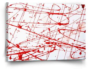 Sablio Obraz Krvavé cákance - 120x80 cm