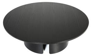 Černý konferenční stolek Teulat Cep, ø 110 cm