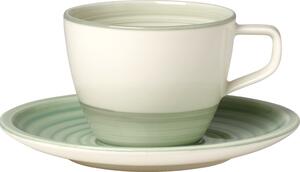 Villeroy&Boch Villeroy & Boch Artesano Nature Vert kávový šálek s podšálkem