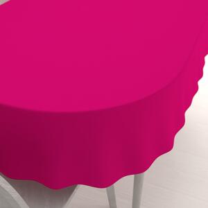 Biante Dekorační oválný ubrus Rongo RG-096 Fuchsiový 50x100 cm