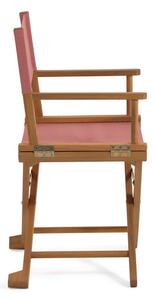 Hnědá skládací venkovní židle z akáciového dřeva Kave Home Dalisa