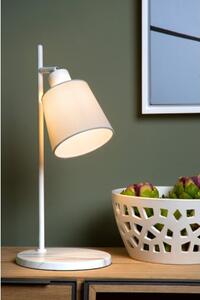LUCIDE PIPPA Table lamp E27/50W White stolní lampa
