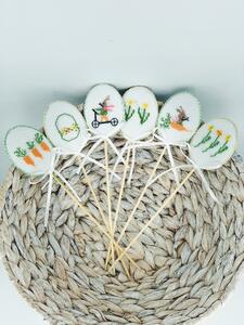 BRIMOON Velikonoční vajíčko zápich tři mrkve