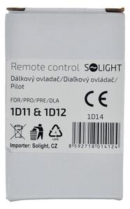 SOLIGHT Dálkový doplňkový ovládač pro GSM alarmy 1D11 a 1D12, bílý