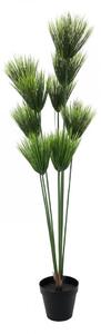 Umělá květina - Papyrus palma, 150 cm