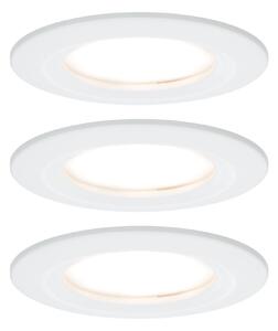 P 93496 Vestavné svítidlo LED Nova kruhové 3x6,5W bílá mat nevýklopné 3-krokové-stmívatelné 934.96 - PAULMANN