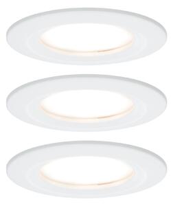 P 93496 Vestavné svítidlo LED Nova kruhové 3x6,5W bílá mat nevýklopné 3-krokové-stmívatelné 934.96 - PAULMANN