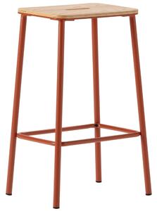 Marckeric Dřevěná barová židle Abba 65 cm