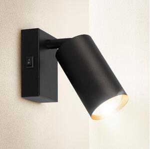 Brilagi - Nástěnné bodové svítidlo SELE 1xGU10/30W/230V černá/zlatá