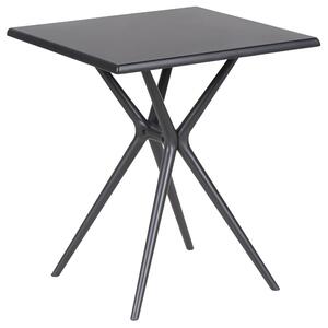 Zahradní jídelní stůl PIAVE 70 cm 70 cm Černá