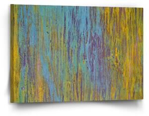 Sablio Obraz Dřevěná abstrakce - 120x80 cm