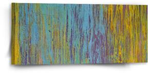 Sablio Obraz Dřevěná abstrakce - 110x50 cm