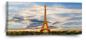 Sablio Obraz Eiffel Tower 3 - 110x50 cm