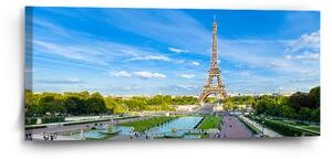 Sablio Obraz Eiffel Tower 5 - 110x50 cm