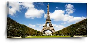 Sablio Obraz Eiffelova věž - 110x50 cm