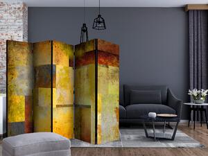 Artgeist Paraván - Orange Hue of Art Expression II [Room Dividers] Size: 225x172