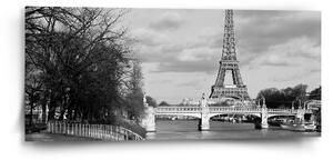 Sablio Obraz Eiffelova věž 5 - 110x50 cm