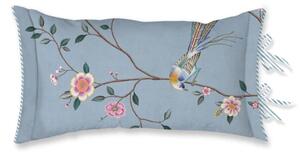 Pip Studio polštář Bamboo Blossom 35x60cm, světle modrý