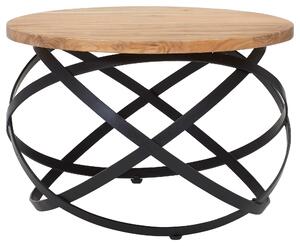KONFERENČNÍ STOLEK, černá, barvy akácie, dřevo, kov, 60/60/40 cm MID.YOU - Konferenční stolky, Online Only