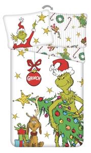Jerry Fabrics Povlečení Grinch Grinchmas 140x200, 70x90 cm