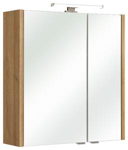 ZRCADLOVÁ SKŘÍŇKA, barvy dubu, 62/70/20 cm Xora - Zrcadlové skříňky