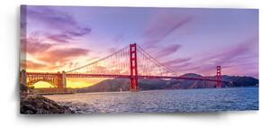Sablio Obraz Golden Gate 5 - 110x50 cm