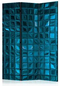 Artgeist Paraván - Azure Mosaic [Room Dividers] Velikosti (šířkaxvýška): 135x172