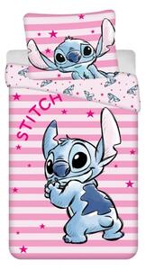 Jerry Fabrics Povlečení Lilo a Stitch Pink Stars 140x200, 70x90 cm