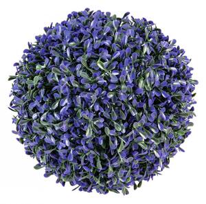 Umělá květina - Travní koule, fialová, 22cm
