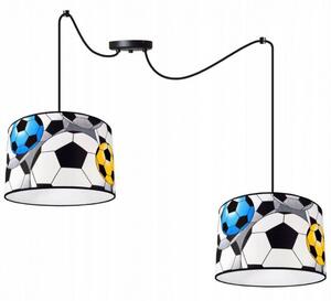 Moderní nástěnná lampa do dětského pokoje - Fotbal