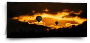 Sablio Obraz Horkovzdušné balony - 110x50 cm