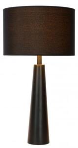 LUCIDE YESSIN -Stolní lampa - E27/40W H58cm - černá