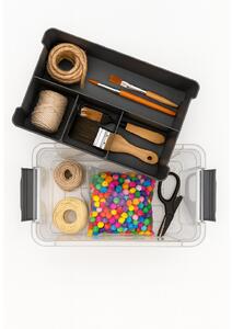 Orion Organizér, úložný box 2v1, multifunkční, šedý STORMAX - 9l, 35 x 23 x 17 cm