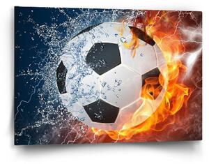 Sablio Obraz Fotbalový míč - 60x40 cm