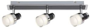 Rabalux LED koupelnové přisazené svítidlo Harold 3x5W | 1200lm | 4000K | IP44 - chrom