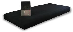 Prostěradlo Jersey 90x200 černá s elastanem napínací LeRoy