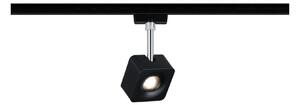 P 96923 URail LED-spot Cube 8W černá mat/chrom 2700K kov/umělá hmota stmívatelné - PAULMANN
